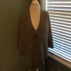 Maternity Poncho Sweater